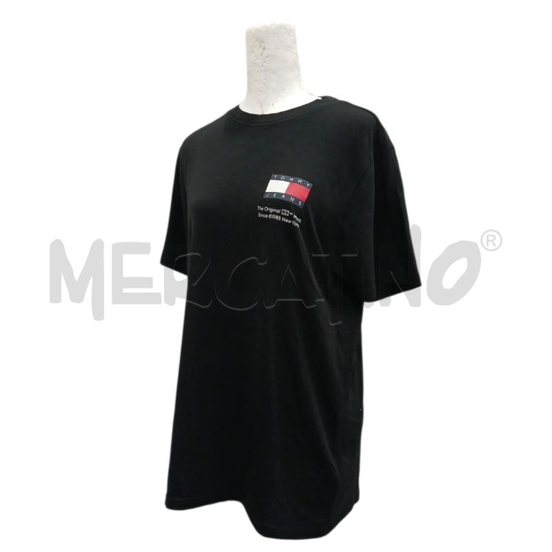 T SHIRT UOMO TOMMY HILFIGHER NERA | Mercatino dell'Usato Salerno fratte 1