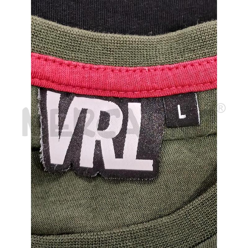 T SHIRT UOMO VRL VERDE NERA | Mercatino dell'Usato Salerno fratte 3