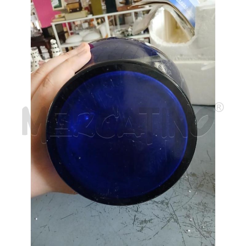 VASO ANTICO VENEZIANO BLU 30 CM  | Mercatino dell'Usato Salerno fratte 4