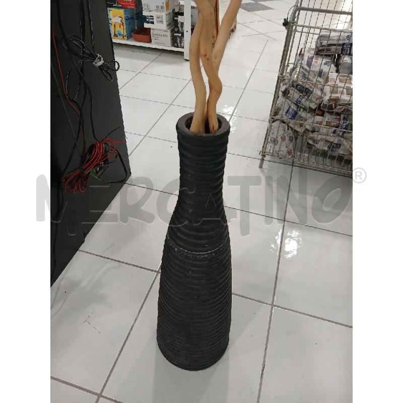 VASO CONICO GRIGIO  | Mercatino dell'Usato Salerno fratte 2
