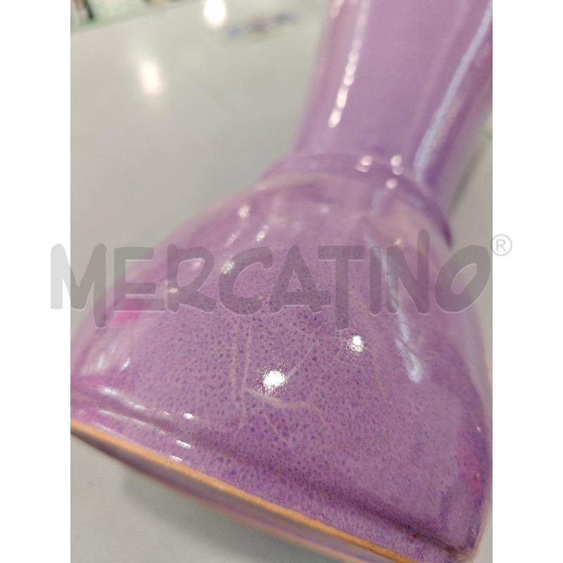 VASO ERNESTINE VIOLA VI069 N2 H 41 CM DIA 19 CM CIRCA | Mercatino dell'Usato Salerno fratte 4