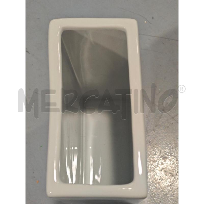 VASO ROSENTHAL TEAN BIANCO CON FIORI CALLE | Mercatino dell'Usato Salerno fratte 3