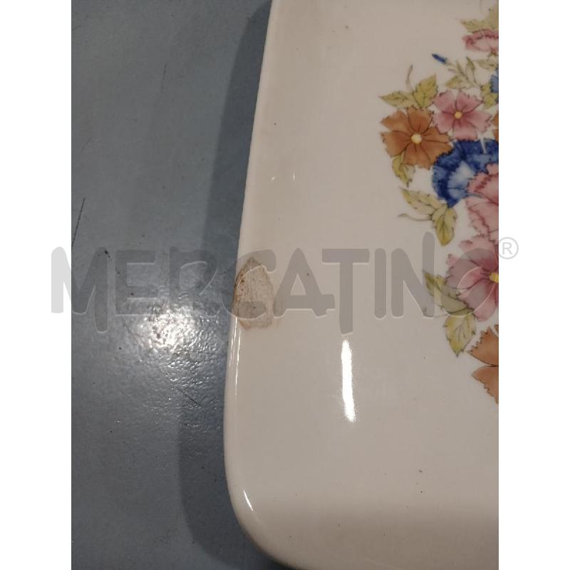 VASSOIO MAC ERNESTINE GERANI ROSA BLU MARRONI | Mercatino dell'Usato Salerno fratte 2
