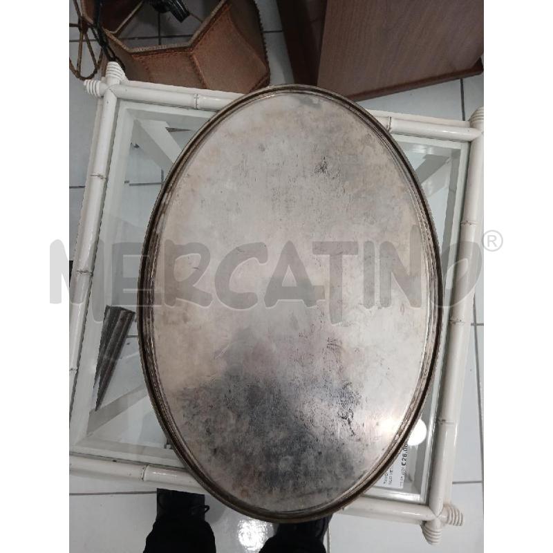 VASSOIO OVALE VINTAGE SCOLPITO | Mercatino dell'Usato Salerno fratte 2
