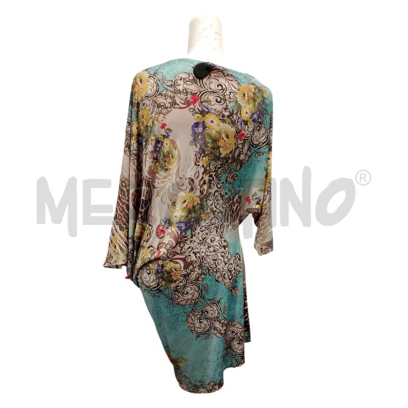 VESTITO/MAGLIA DONNA CARAMEL FROM MIAMI AZZ.ANIMALIER BRILL APPL.   | Mercatino dell'Usato Salerno fratte 2