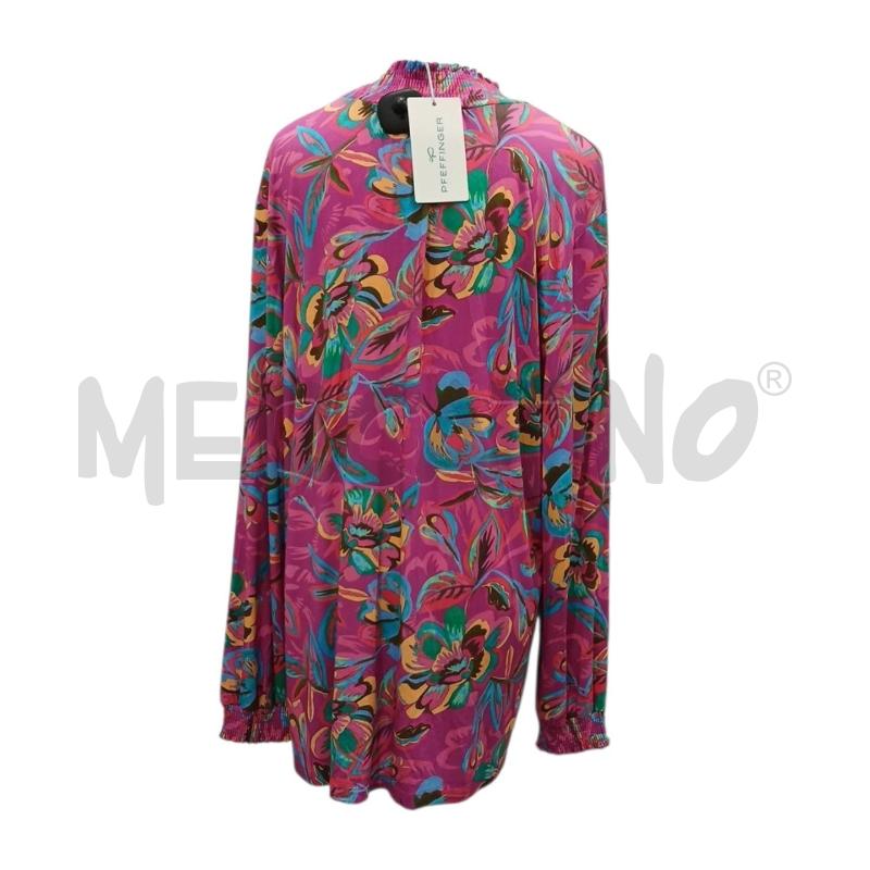 VESTITO/MAGLIA DONNA PFEFFINGER BASE FUCSIA FANT. FIORI CARTELLINATO | Mercatino dell'Usato Salerno fratte 2