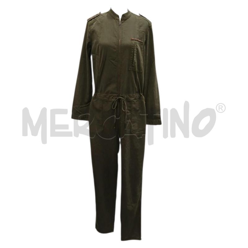 VESTITO/TUTA DONNA S. OLIVER VERDEMILTARE MISTO COTONE | Mercatino dell'Usato Salerno fratte 1