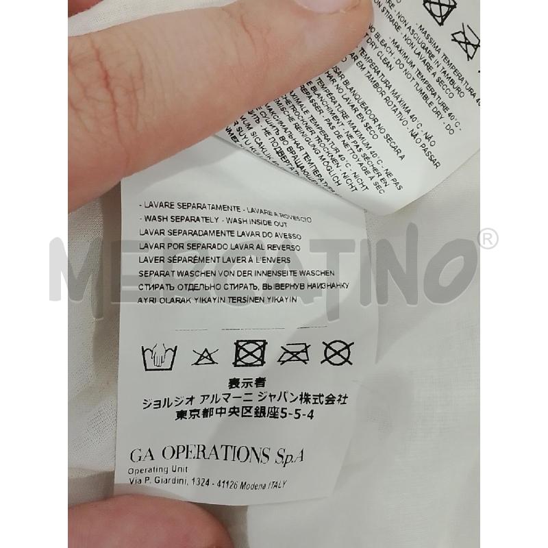 VESTITO BAMBINA ARMANI JUNIOR BIANCO | Mercatino dell'Usato Salerno fratte 5