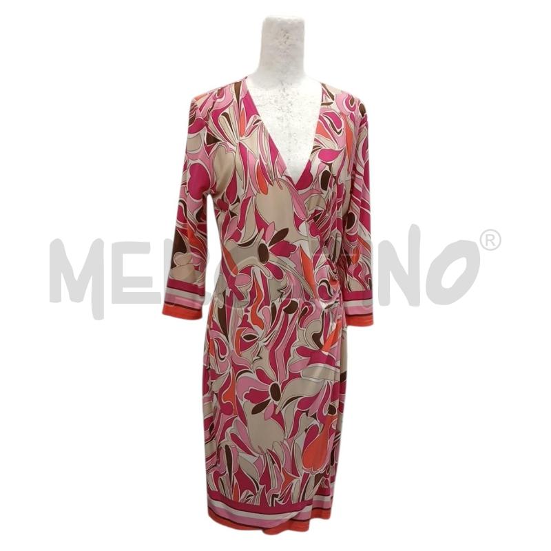 VESTITO DONNA ADRIENNE VITTADINI FANT. ROSA/FUCSIA/ARANCIO | Mercatino dell'Usato Salerno fratte 1