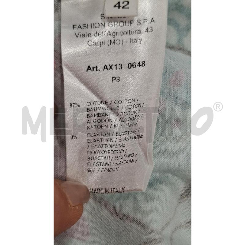 VESTITO DONNA ANNA RACHELE BASE NERA FANT FARFALLE COTONE | Mercatino dell'Usato Salerno fratte 4