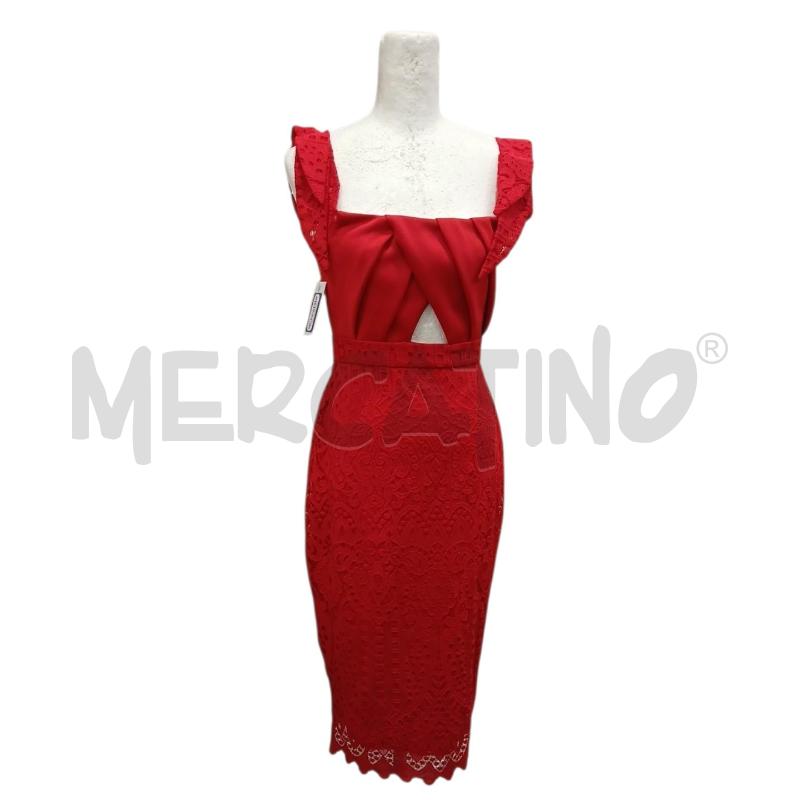 VESTITO DONNA ASOS ROSSO | Mercatino dell'Usato Salerno fratte 1