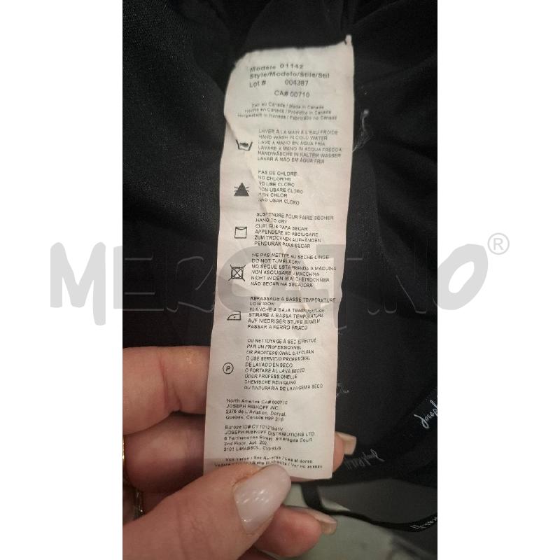 VESTITO DONNA A PANTALONE JOSEPH RIBKOFF NERO | Mercatino dell'Usato Salerno fratte 4