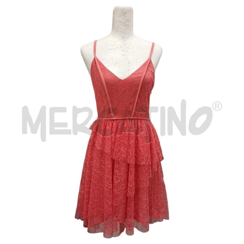 VESTITO DONNA BETTY BLUE ROSA FANT FIORI TRAFORATA | Mercatino dell'Usato Salerno fratte 1