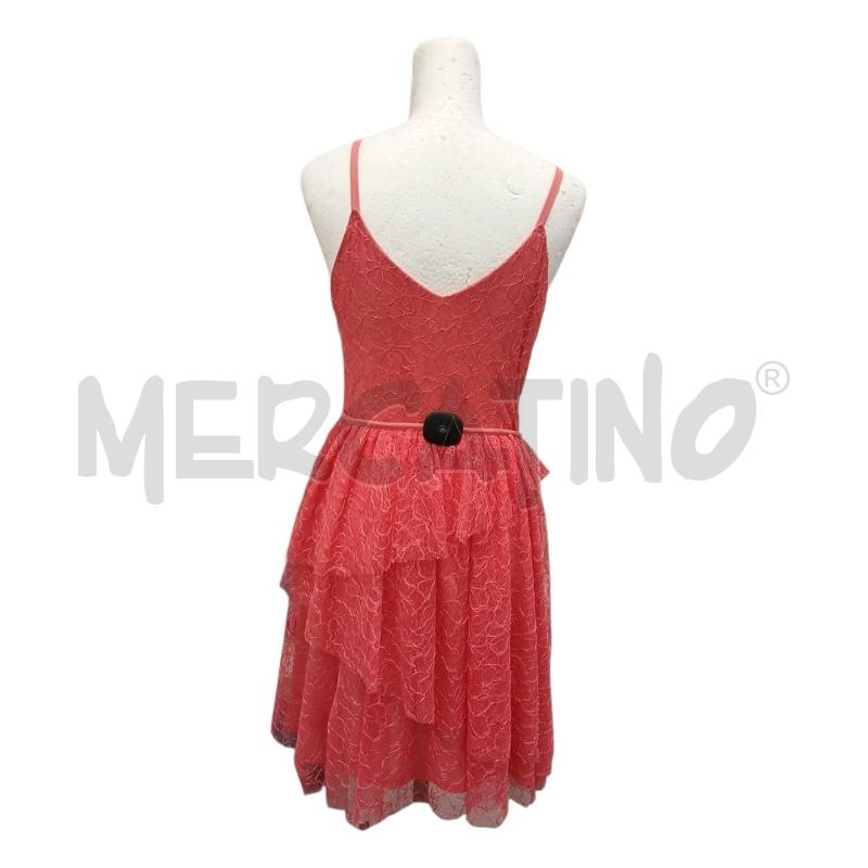 VESTITO DONNA BETTY BLUE ROSA FANT FIORI TRAFORATA | Mercatino dell'Usato Salerno fratte 2