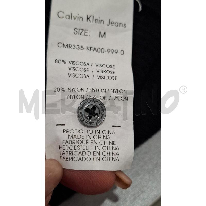 VESTITO DONNA CALVIN KLEIN NERO FILO DORATO ALL'ASCELLATG. M | Mercatino dell'Usato Salerno fratte 4
