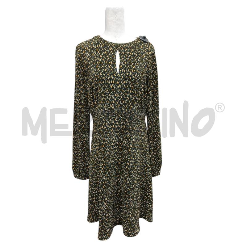 VESTITO DONNA CAMOMILLA BASE NERA FIORELLINI GIALLI | Mercatino dell'Usato Salerno fratte 1