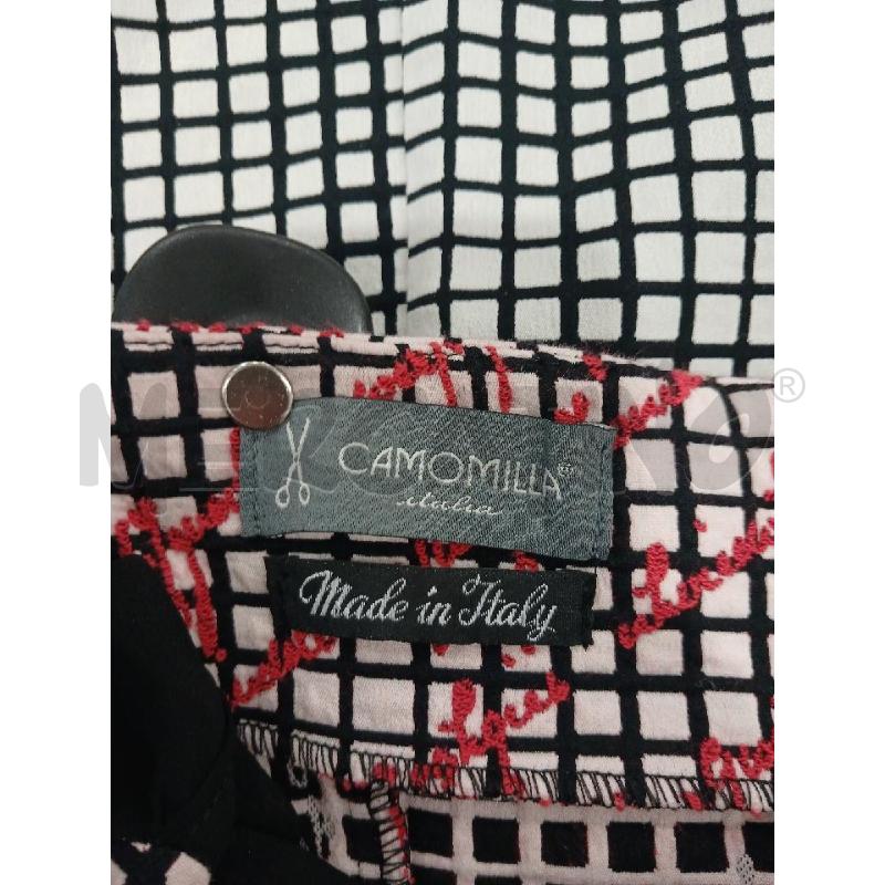 VESTITO DONNA CAMOMILLA BIANCO RIGHE NERE | Mercatino dell'Usato Salerno fratte 3