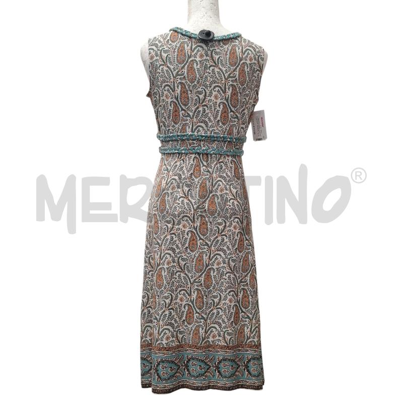 VESTITO DONNA CAMOMILLA FANT. CELESTE ARANCIO | Mercatino dell'Usato Salerno fratte 2