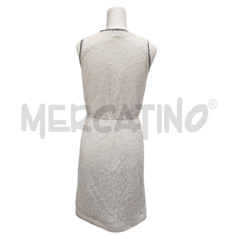 VESTITO DONNA CONBIPEL BIANCO TRAFORATO TG 40 | Mercatino dell'Usato Salerno fratte 2