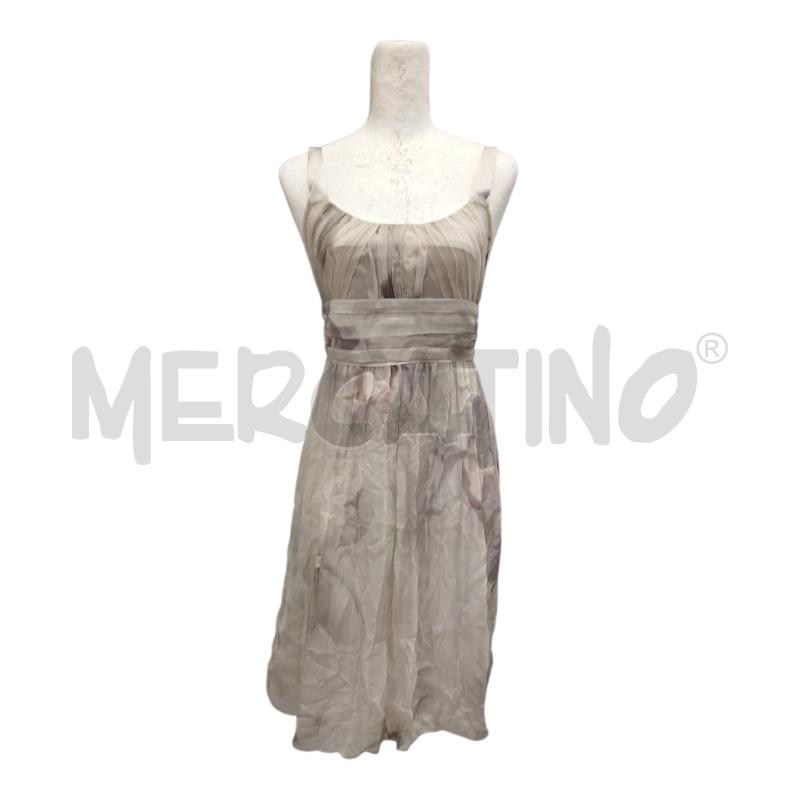 VESTITO DONNA D. EXTERIOR BEIGE SFUMATO 100X100 SETA | Mercatino dell'Usato Salerno fratte 1