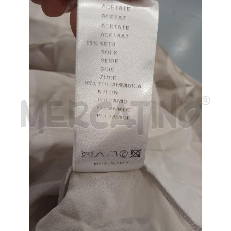 VESTITO DONNA D. EXTERIOR BEIGE SFUMATO 100X100 SETA | Mercatino dell'Usato Salerno fratte 5