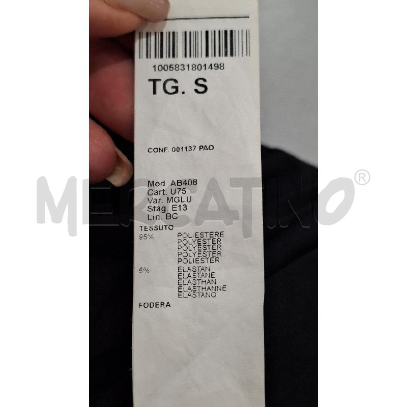 VESTITO DONNA DEEP BLU NERO MOD. SVASATO | Mercatino dell'Usato Salerno fratte 4