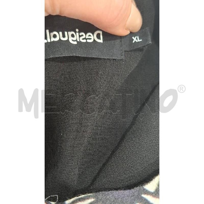 VESTITO DONNA DESIGUAL FANT JEANSATA PITONATA E A FIORI | Mercatino dell'Usato Salerno fratte 3