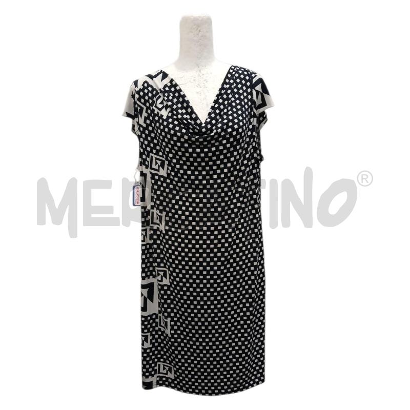 VESTITO DONNA DORABELLA A QUADRETTI BLU E BIANCHI  | Mercatino dell'Usato Salerno fratte 1