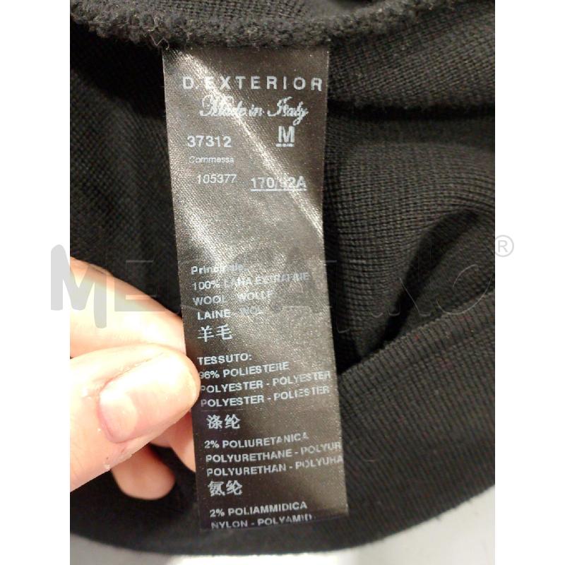 VESTITO DONNA D EXTERIOR NERO LATI VERDI | Mercatino dell'Usato Salerno fratte 4
