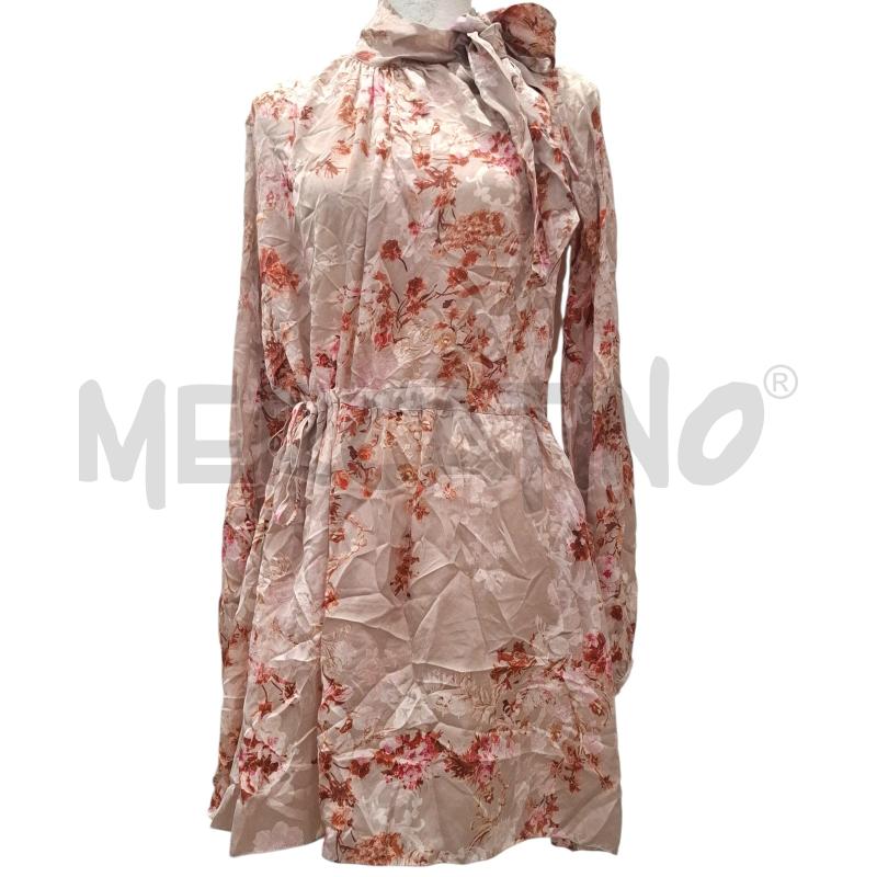 VESTITO DONNA ELEVENTY ROSA FANT. FIORI TG.40 | Mercatino dell'Usato Salerno fratte 1
