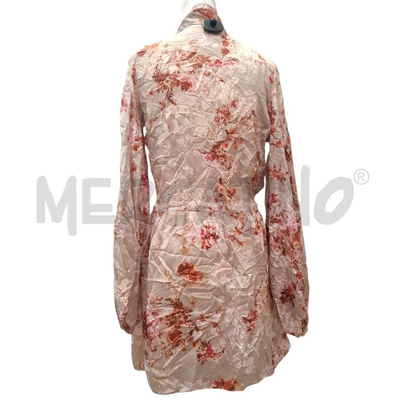 VESTITO DONNA ELEVENTY ROSA FANT. FIORI TG.40 | Mercatino dell'Usato Salerno fratte 2