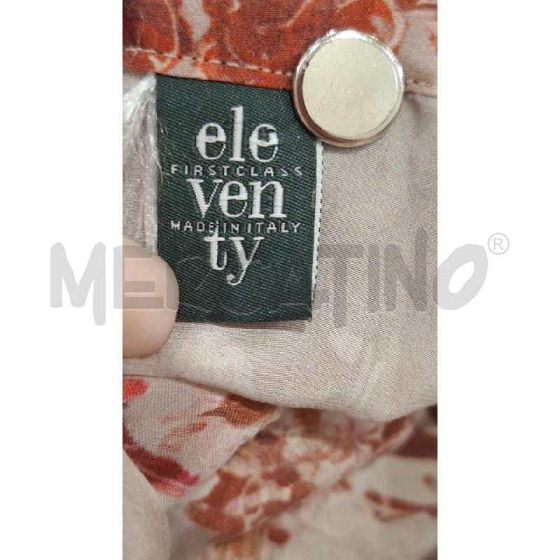 VESTITO DONNA ELEVENTY ROSA FANT. FIORI TG.40 | Mercatino dell'Usato Salerno fratte 3