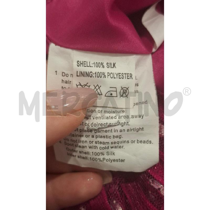 VESTITO DONNA FAYAZI FUCSIA  | Mercatino dell'Usato Salerno fratte 4