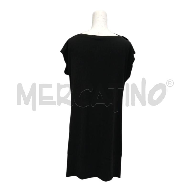VESTITO DONNA FIORELLA RUBINO NERO MINI PAILLETTES AVANTI | Mercatino dell'Usato Salerno fratte 2