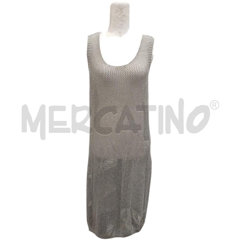VESTITO DONNA FLY GIRLGRIGIO BRILL. EFFETTO TRAF. TG. S | Mercatino dell'Usato Salerno fratte 1
