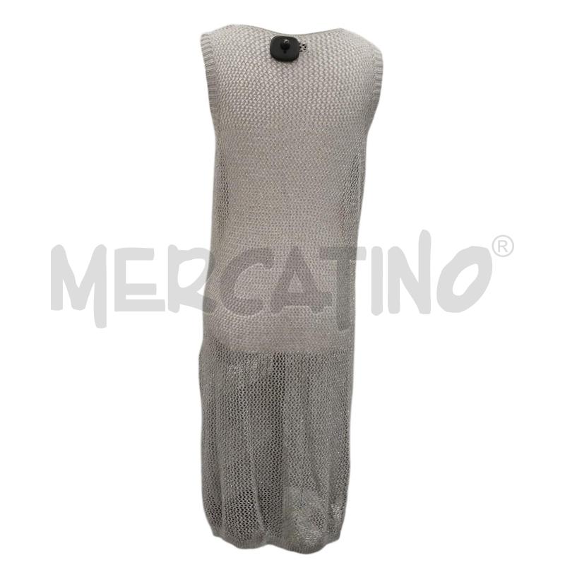 VESTITO DONNA FLY GIRLGRIGIO BRILL. EFFETTO TRAF. TG. S | Mercatino dell'Usato Salerno fratte 2
