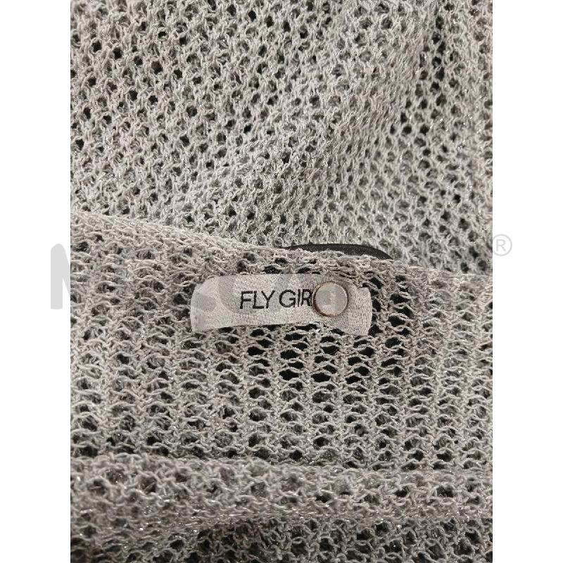 VESTITO DONNA FLY GIRLGRIGIO BRILL. EFFETTO TRAF. TG. S | Mercatino dell'Usato Salerno fratte 3