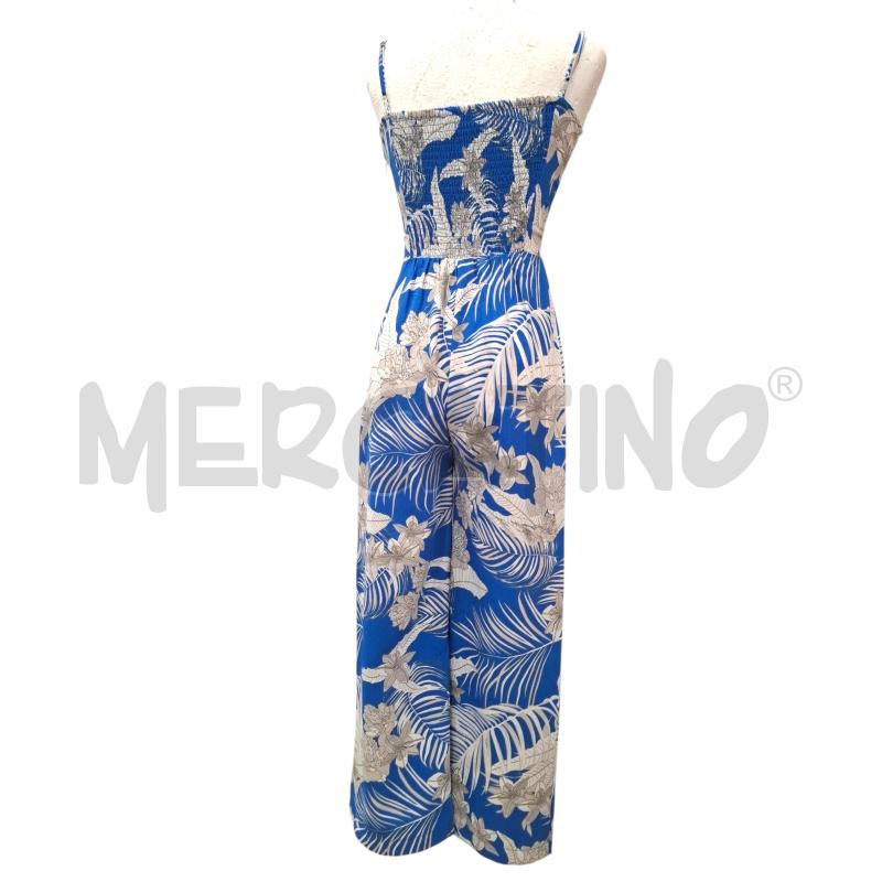 VESTITO DONNA GUESS A PANTALONE CELESTE FANT. BIANCA BEIGE | Mercatino dell'Usato Salerno fratte 2