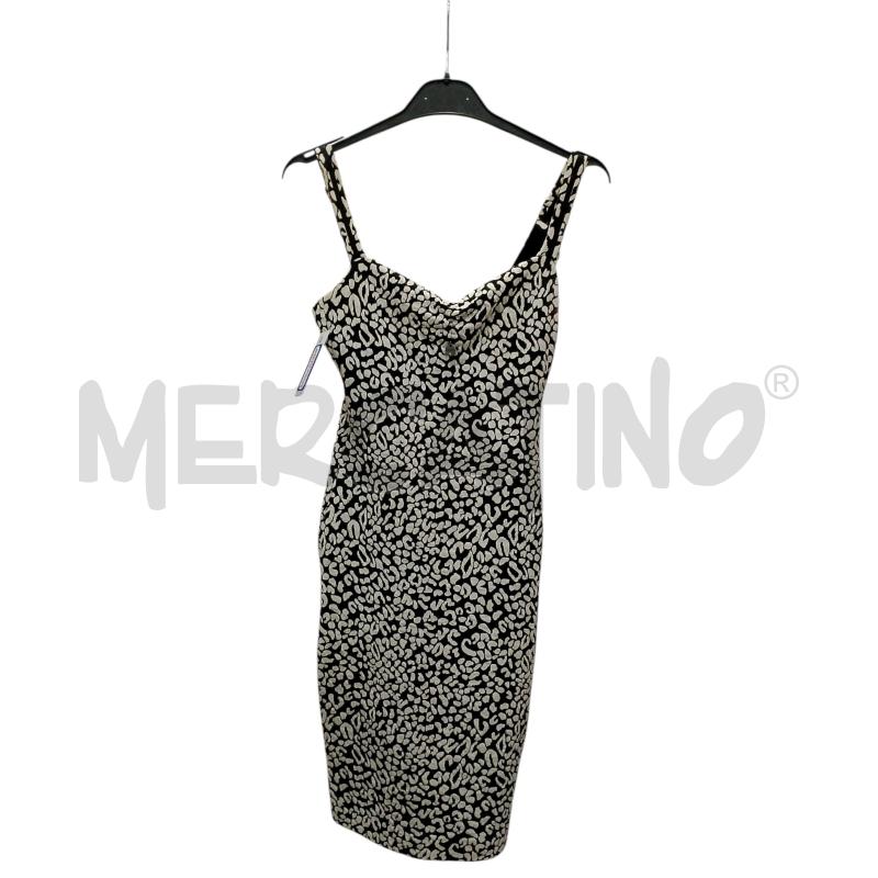 VESTITO DONNA GUESS FANTASIA NERA BIANCA | Mercatino dell'Usato Salerno fratte 1