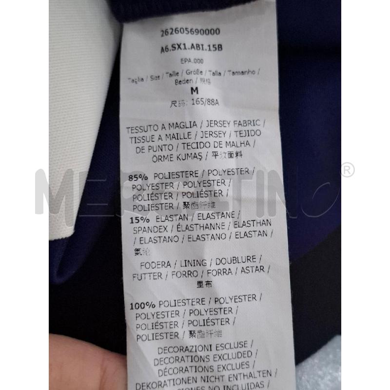 VESTITO DONNA INTREND BLU ELETTRICO CERCHI BIANCHI CON DISEGNI | Mercatino dell'Usato Salerno fratte 4