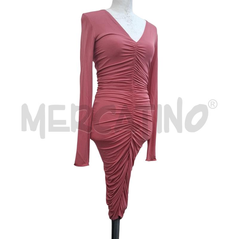VESTITO DONNA INTREND ROSA ELASTICIZZATO | Mercatino dell'Usato Salerno fratte 1