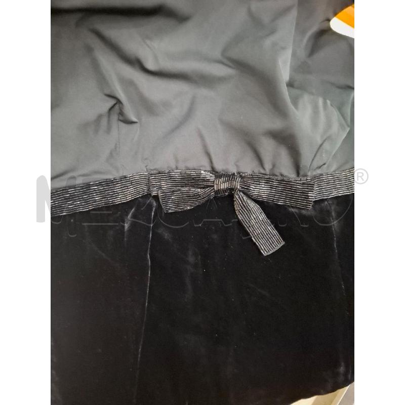 VESTITO DONNA IN TREND NERO VELLUTINO A PALLONCINO SOTTO | Mercatino dell'Usato Salerno fratte 3