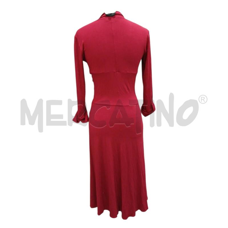 VESTITO DONNA LA FIORENTINA ROSSO | Mercatino dell'Usato Salerno fratte 2