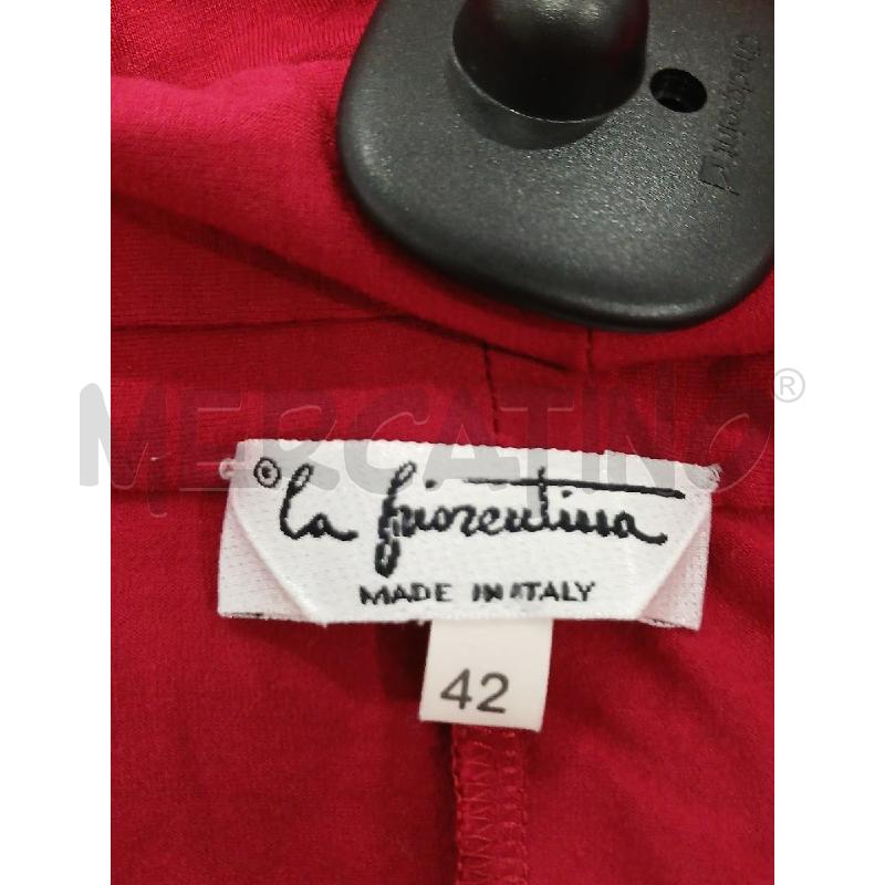 VESTITO DONNA LA FIORENTINA ROSSO | Mercatino dell'Usato Salerno fratte 3