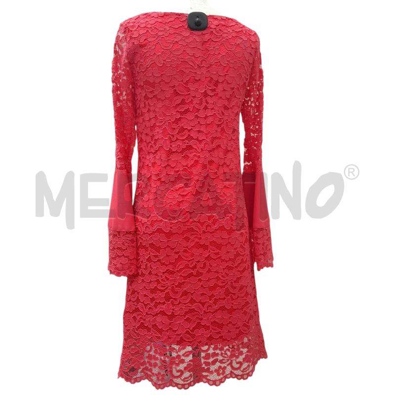 VESTITO DONNA LUCKYLU ROSA TRAFORATO A FIORI | Mercatino dell'Usato Salerno fratte 2