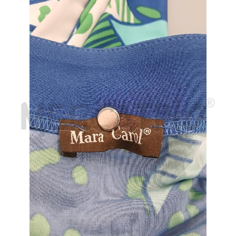VESTITO DONNA MARA CAROL FANT. BLU VERDE TG.2XL | Mercatino dell'Usato Salerno fratte 3