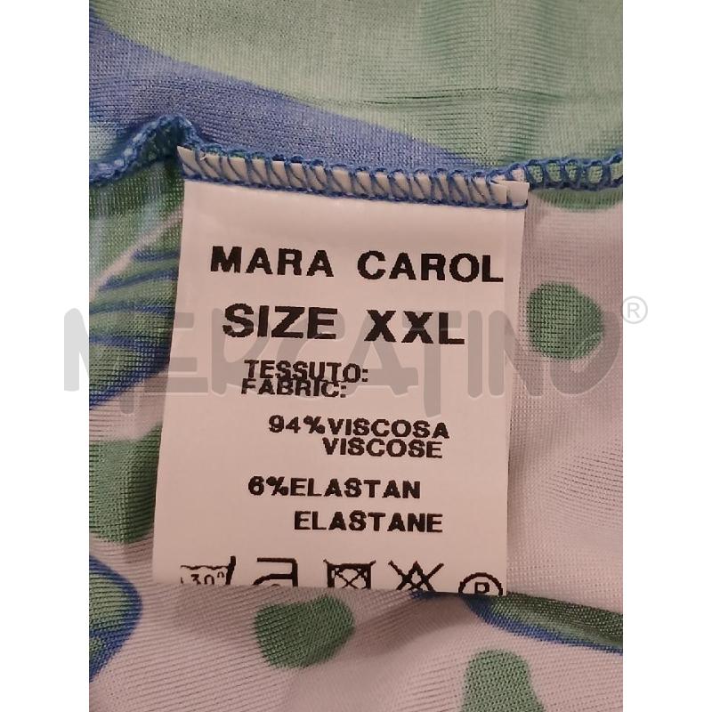 VESTITO DONNA MARA CAROL FANT. BLU VERDE TG.2XL | Mercatino dell'Usato Salerno fratte 4