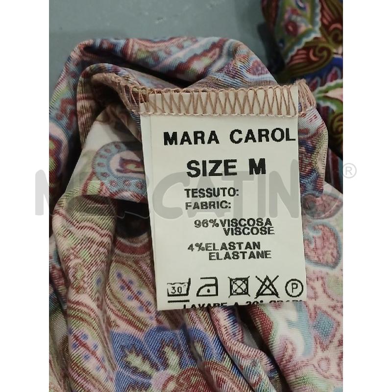 VESTITO DONNA MARA CAROL FANT. ROSA VIOLA ROSSA | Mercatino dell'Usato Salerno fratte 4