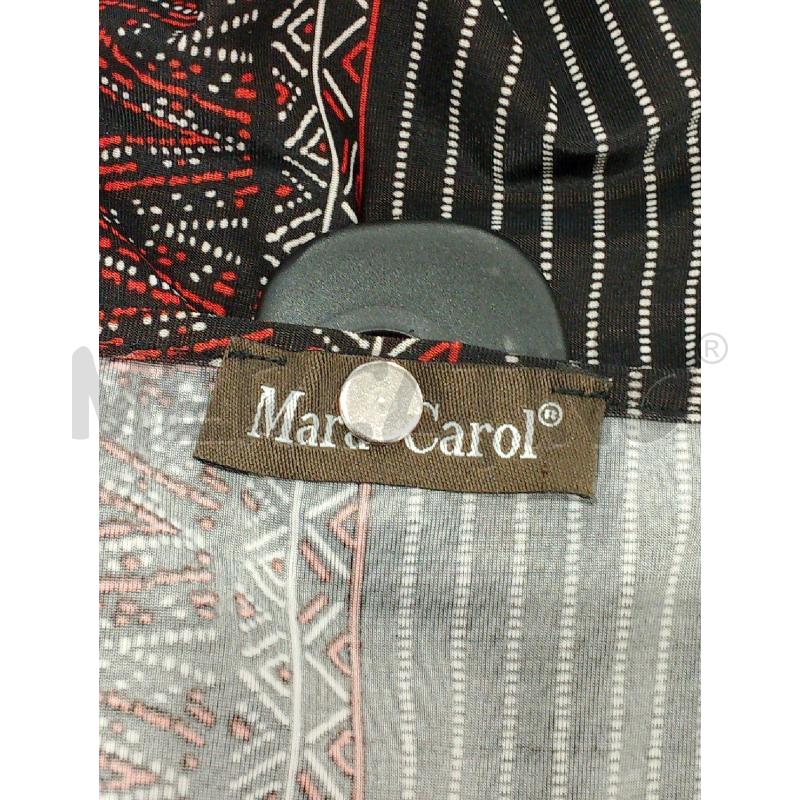 VESTITO DONNA MARA CAROL NERO FANTASIA ROSSA | Mercatino dell'Usato Salerno fratte 3