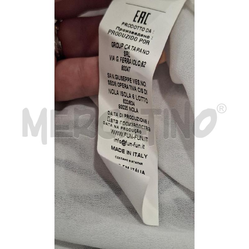 VESTITO DONNA MARC ELLIS ZEBRATO AVANTI CORTO E DIETRO LUNGO | Mercatino dell'Usato Salerno fratte 4